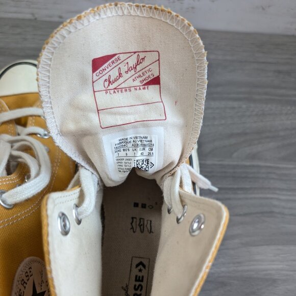 Converse Chuck Taylor 70 Hi Men's Shoes Sunflower-Black-Egret 7M/9W - Picture 9 of 11